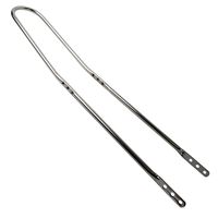 Action Banana Sissy Bar Tall 36" Chrome Saddle