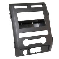 SCOSCHE FD1442B 2009-12 Ford F-150 Lariat/Platinum Double DIN or DIN w/Pocket Install Dash Kit, Black