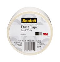 Scotch Duct Tape, White, 1.88-Inch by 20-Yard, 6-Pack