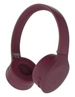 Kygo Life A4/300 | On-Ear Bluetooth Headphones, aptX Codecs, Built-in Microphone, Memory Foam Ear Cushions, 16 Hours Playback (Burgandy)