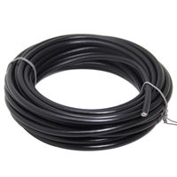 LMR200 Cable, 25FT(7.65m) Low Loss Coax Cable Double Shield Cord 50 Ohm RFAdapter to DIY CB Radio Antenna Cable Jumper