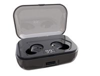 Only Charging Case 【Be Careful】 for A1 True Wireless Earbdus, 【Only Charging Case, Without Earbuds】 3500mAh Long Battery, LED Battery Display, 80H Playtime, Power Bank Function