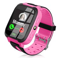 [SIM CARD GIFT]Kids Smart Phone Watch/Digital UI/1.44 inch Screen/GPS Tracker Watch for Girls Boys/Age of 3-12 Year Kids/SOS/Camera/Flashlight/APP/Compatible with Android/iOS /Holiday Xmas Gifts