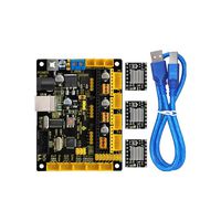 KEYESTUDIO CNC Kit /V0.9A Shield +4988 Driver with Heat Sink for Arduino Laser Engraving Machine