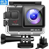 Victure AC800 Action Camera 4K 20MP WiFi Underwater Diving Camcorder 40M Waterproof Sport DV Cameras