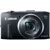 Canon PowerShot SX280 12.1MP Digital Camera with 20x Optical Image Stabilized Zoom with 3-Inch LCD (Black) (OLD MODEL)