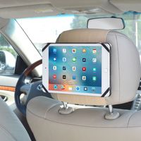 TFY 7-Inch Tablet PC Car Headrest Mount, Fast-Attach Fast-Release Edition, Beige
