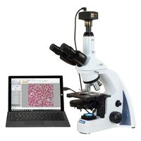 OMAX 40X-2500X 14MP Plan Infinity Phase Contrast Trinocular Siedentopf LED Lab Compound Microscope