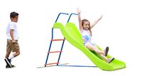 Kids 6ft Outdoor Playground Slide: Freestanding Play Equipment Playset for Children. Perfect Indoor Backyard Entertainment. Maximum Child Safety Standards. Easy Assembly.