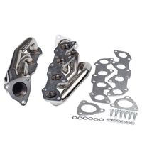 for Toyota Tundra Sequoia 4.7L V8 Stainless Racing Header Exhaust Manifold 2000 2001 2002 2003 2004