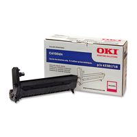 Okidata 43381718 Image Drum Cartridge for 6100 Series, 20000 Page Yield, Magenta