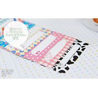 100PCS Message Memo Pattern Films Sticker for FujiFilm Instax Mini 8 7s 25 50s