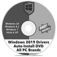 Ezalink DVD for Windows Driver Installation Automatic Install Software for ANY PC Computer (Dell, HP, Asus etc) Easy Update Disc