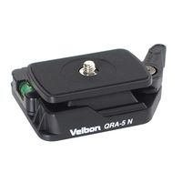 Velbon Tripod Accessories QRA-5N Quick Shoe Set Lever Lock DIN Standard Shoe Plate corresponding Magnesium Made 408,495