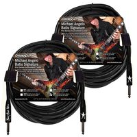 ChromaCast CC-PSCBLSS-30-MAB-2PK 30' Pro Series Straight-Straight Instrument Cable, 2 Pack