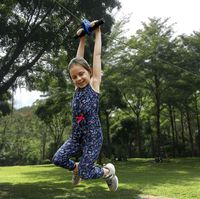 CTSC 60 Foot Zip Line Kit for Kids and Adult(Less Then 250lb) (60 Foot)