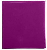 Mead 1 Inch 3 Ring Binder, Tri-Fold, 3 Pockets, Pink (72153)