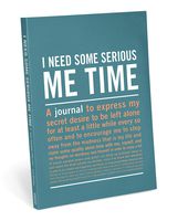 Knock Knock I Need Some Serious Me Time Inner-Truth Journal (Large, 7 x 9.5-inches)