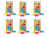 Post-it Super Sticky Full Adhesive Notes, 2X Sticking Power, 2 in x 2 in Size, Rio de Janeiro Collection, 8 Pads/Pack (F220-8SSAU) (6)