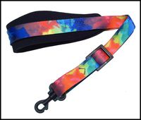 Legacystraps DSX Neoprene Padded Saxophone Strap with spring loaded swivel snaphook Tiedye Splash