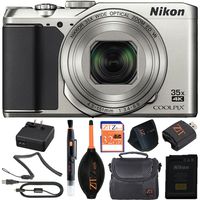 Nikon COOLPIX Silver A900 20MP Point & Shoot Digital Camera (Basic Kit, Frustration Free Packaging)