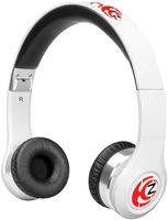 Krankz Wireless Bluetooth On-Ear Headphones (White)