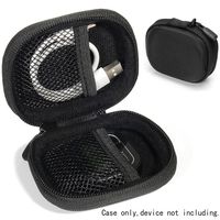 CaseSack Golf Course GPS Case Compatible with GolfBuddy Voice, Voice 2, Bushnell NeoGhost, Garmin 010-01959-00 Approach G10, Mesh Pouches in Both lid and Base for GPS and Cable separatedly