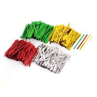 uxcell Candy Bread Bags Packaging Twist Cable Tie 8cm Length 3200 Pcs