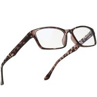 Blue Light Blocking Computer Gaming Glasses Anti Glare UV Protection Rectangle Eyeglasses By Magic Jing for Men and Women