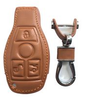 Rpkey Leather Keyless Entry Remote Control Key Fob Cover Case protector For Mercedes Benz W203 W210 W211 AMG W204 C E R CL GL S SL BGA CLS CLK CLA SLK Case Classe IYZ3312 MB-KEYPROG 2