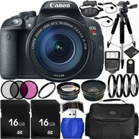 Canon EOS Rebel T5i DSLR Camera Bundle with EF-S 18-135mm f/3.5-5.6 is STM Lens, Carrying Case and Accessory Kit (22 Items)