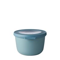 Rosti Mepal RST62060GRN Cirqula Multi Food Storage and Serving Bowl with Lid, Tall Bowl-17oz, Nordic Green