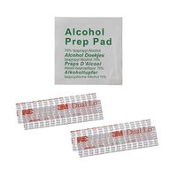 EZ Pass/I-Pass/Toll Tag Tape Mounting Kit - Peel and Stick Adhesive Strips Dual Lock Tape - 4 Strips (2 Sets) with Alcohol Prep Pad