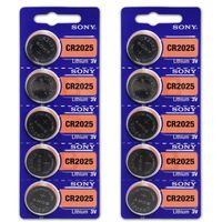 Sony CR2025 Lithium Battery (10 Pack)