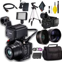 Canon XC15 4K Professional Camcorder w/Tripod Bundle