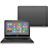 Mightyskins Skin Compatible with Hp Pavilion X360 14" (2017) - Carbon Fiber | Protective, Durable, and Unique Vinyl Decal Wrap Cover | Easy to Apply, Remove, and Change Styles | Made in The USA