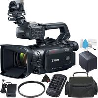 Canon XF405 4K UHD 60P Camcorder with Dual-Pixel Autofocus Bundle with Carrying Case