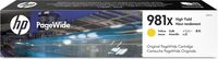 Hewlett Packard L0R11A 981X XL Yellow OEM Pagewide Ink Cartridge Ridge