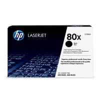 HP 80X | CF280X | Toner Cartridge | Black | High Yield