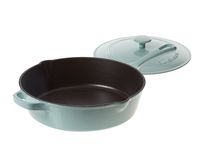 Cuisinart 12" Chicken Fryer Cast Iron, Light Blue