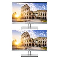 HP EliteDisplay E223 21.5 Inch IPS LED Backlit Monitor 2-Pack, FHD 1920 x 1080 (1FH45A8#ABA)