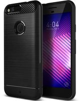 Caseology Vault for Google Pixel Case (2016) - Rugged & Flexible - Black