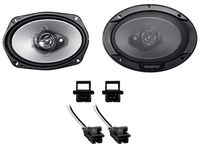 Kenwood Rear Factory Speaker Replacement for 1997-2003 Chevrolet Chevy Malibu