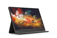 USB-C Portable Monitor, XtendTouch XT1610F, 15.6" Full HD IPS Screen, Built-in 10800mAh Battery, 10-Point Touch, Quad Speakers, HDMI-in, OTG, Matte Display for Samsung DeX, Switch, Huawei EMUI, PS4