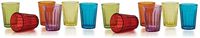 Circleware Skyline Shot Glasses (Assorted - Set of 12)
