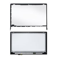 LCDOLED Compatible 15.6 inch FullHD 1080P LED LCD Display Touch Screen Digitizer Assembly + Bezel Replacement for Lenovo Edge 15 80K90001US