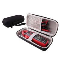 WERJIA Hard EVA Travel Case for Uni-T B4Q094 UT210E/UNI-T UT210D Capacitance Tester