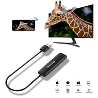 5G WiFi Display Dongle, Zenic Smart Phone to HDMI Adapter, Full HD 1080P Screen Mirroring Wireless HDMI Display Adapter Supports Miracast/Airplay/DLNA
