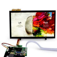 10.1 inch 1366768 IPS Capacitive Touch Screen Android Suitable for Raspberry Pi 3 Win10 Linux LCD Kit Module Display Monitor Set