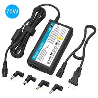 65W 45W Power Adapter Replacement Charger for HP Laptop, Portable Slim Charger with Multi Tips for HP Pavilion x360 x2 11 11t 13 15 M3 TouchSmart 15 17 2-in-1 Touchscreen Laptop(Automatic Voltage)